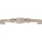Jeffrey Alexander 96 mm Center-to-Center Satin Nickel Audrey Cabinet Pull 278-96SN - alternate 3